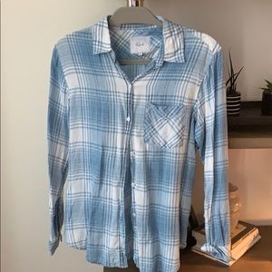 Rails long sleeve blouse